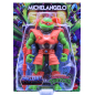 Preview: MOTU x TMNT: Turtles of Grayskull Actionfigur Michelangelo 14 cm (Reptile Wars) von Mattel